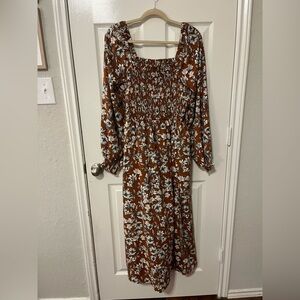La Ligne x Target Floral Midi Dress size L